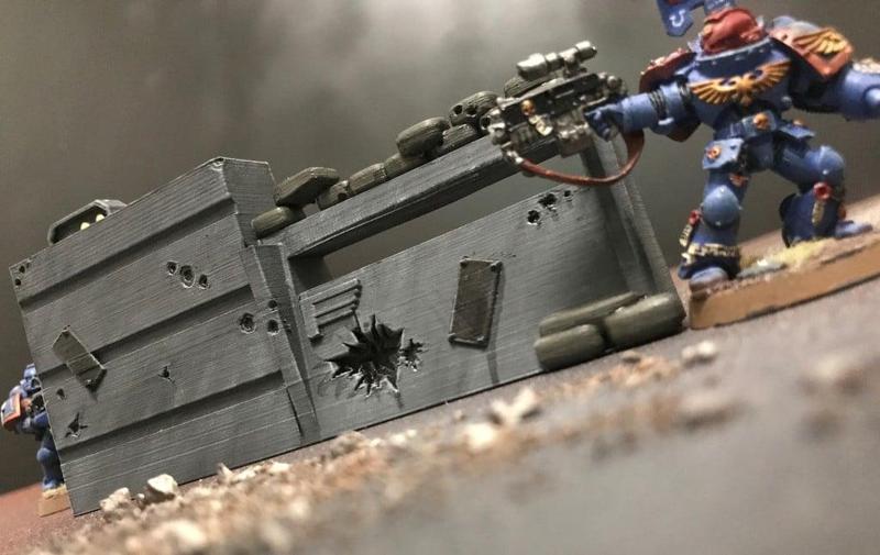Wargame Infantry Position