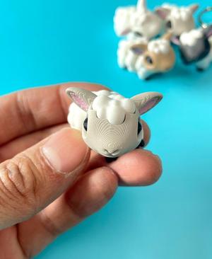 tiny lamb — articulated flexi print-in-place fidget animal