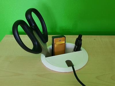 Desk hole and cable tidys