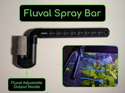 Adjustable Fluval Spray Bar