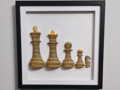 Customizable Chess Family Portrait Pop Art