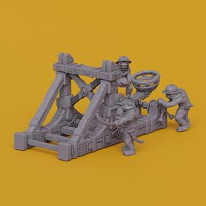 Bullywug Frog Catapult Crew