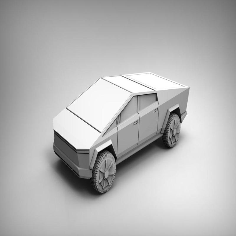 Tesla Cybertruck 28mm