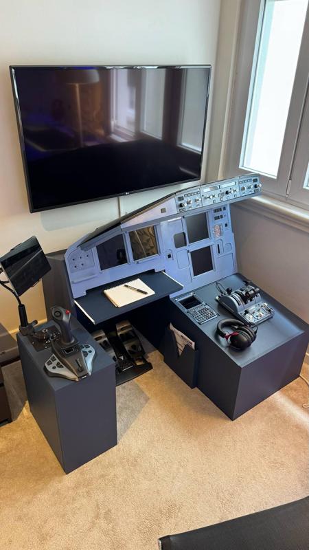 STL Files Airbus A320 Single Home Cockpit ready