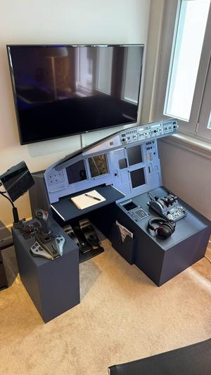 STL Files Airbus A320 Single Home Cockpit ready