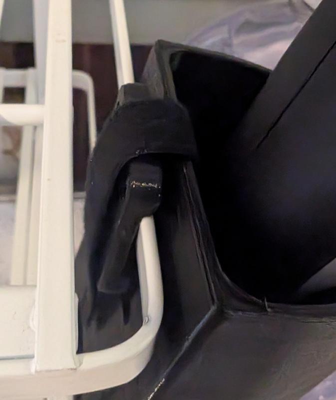 Velcro Back Clamp Piece with 21mm spaced slots