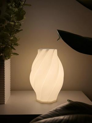 Small Table/Bedside Lamp - Swirlight