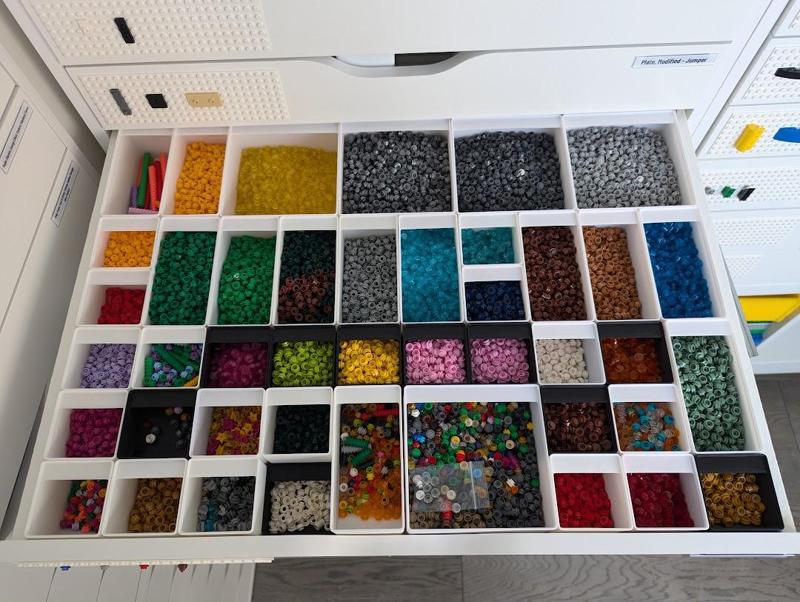 Brickfinity - LEGO Storage for IKEA ALEX Drawers