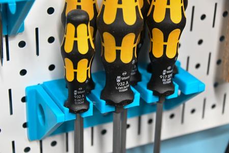 Wera Kraftform Plus Screwdriver Set 932/6 and 334/6 Wall Control Mount