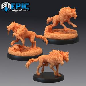 Death Dog Set / Two Headed Hell Hound / Terror Beast
