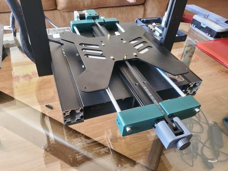 Ender 3 S1 Plus Y Axis Linear Shafts