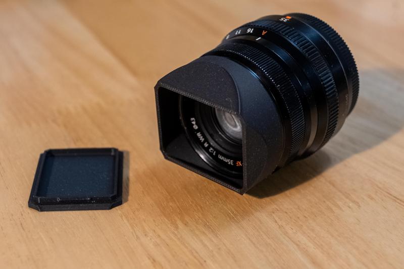 Fujifilm 35mm F2 WR Lens Hood and Cap
