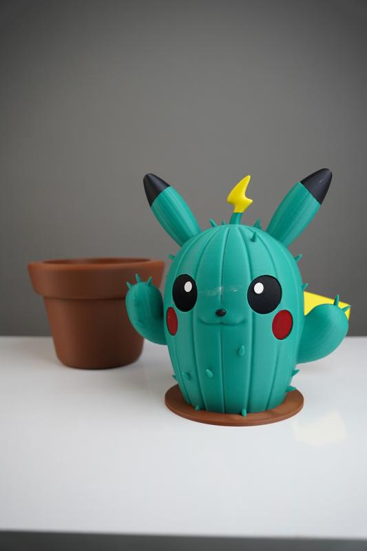 Pika Cactus Container - Multipart