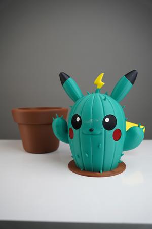 Pika Cactus Container - Multipart