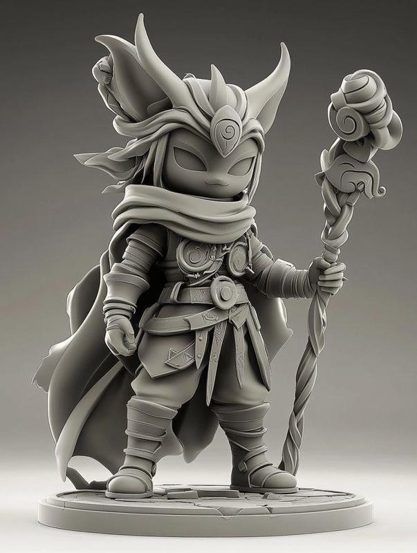 Personnage fantastique – Sculpture 3D