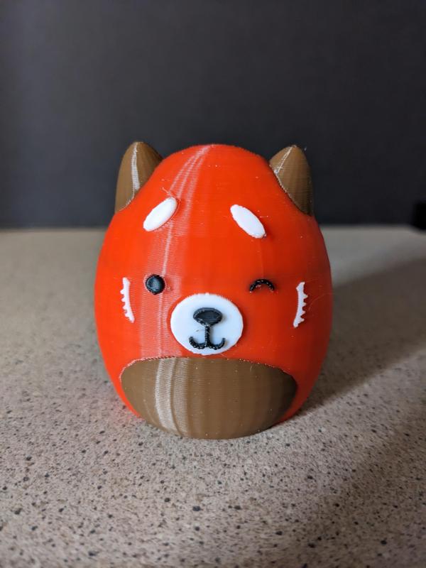 Un-Squishmallow Cici the Winking Red Panda
