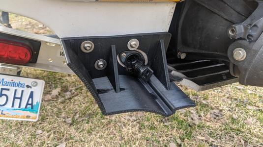 Polaris Hurricane extended trim tab