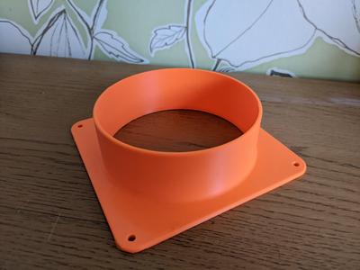 100mm Ducting to 120mm Fan Adapter
