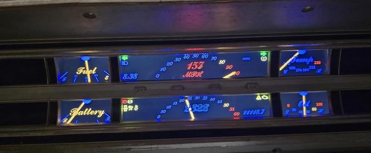 Ford F100 1967-1972 Digital Dash Conversion for Crown Vic Swapped Trucks
