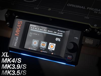 RGB status bar diffuser for MK4/S, MK3.9/S, mk3.5/S & XL