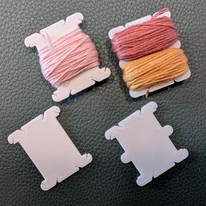 Single and Double Embroidery Floss Bobbins