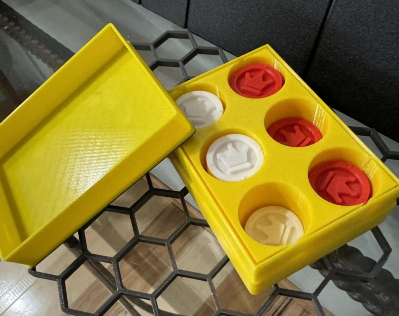 Checkers coin  box.3mf