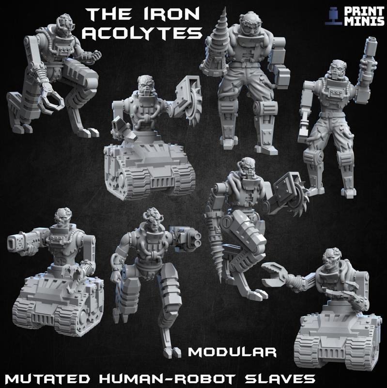 The Iron Acolytes - 28 piece modular kit - Doomsday Collection