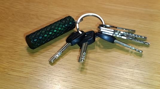 Keychain Magnetic Bit Screwdriver Handle