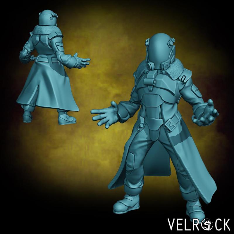 Tempest Guardsman Warlock 4 (Male) (PRESUPPORTED)