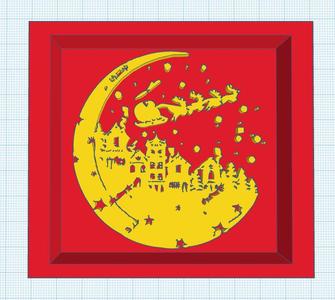 santa coming to town.stl