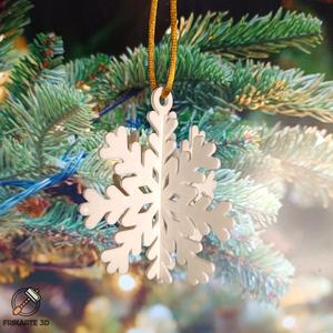 Ice Crystal Christmas Ornament #2