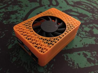 Pi 4 Snapfit 60mm fan case