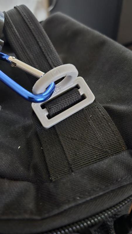 BACKPACK LUNCHBOX STRAP clip mount