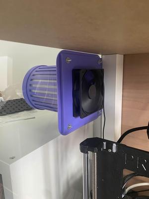 Filtre HEPA pour enceinte 3D IKEA Lack – Ventilateur 120 mm