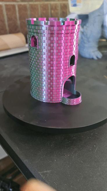 Round Dice Tower
