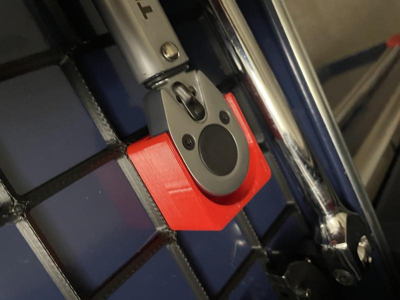 Gridfinity Tekton 3/8" Torque Wrench Holder