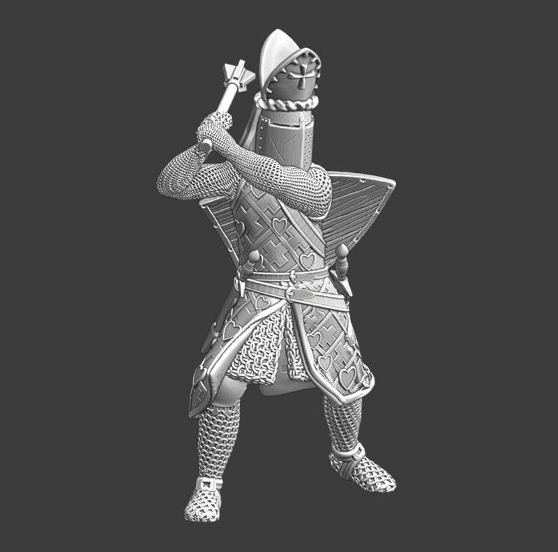 Medieval Arch Bishop - In battle