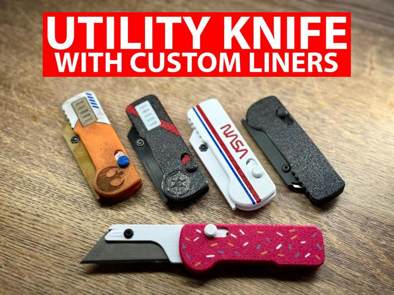 EDC Utility Knife – Swappable Shells