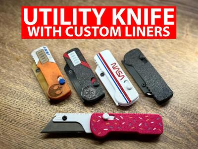 EDC Utility Knife – Swappable Shells