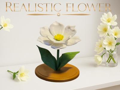 Realistic Flower  decoration