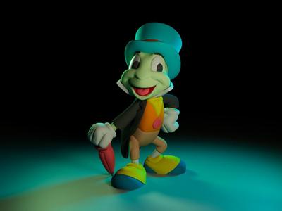 Jiminy Cricket - Pinocchio Fan Art