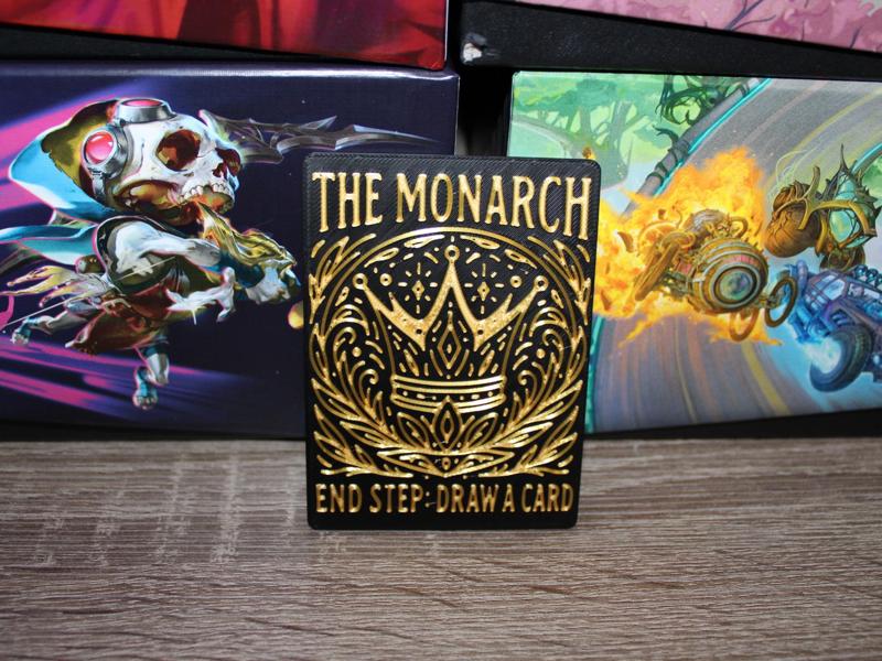 MAGIC MTG EDH COMMANDER TOKEN: MONARCH