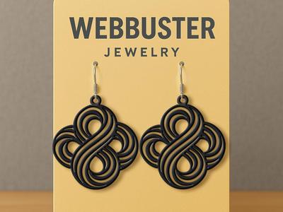 Infinite Node of Love Earrings