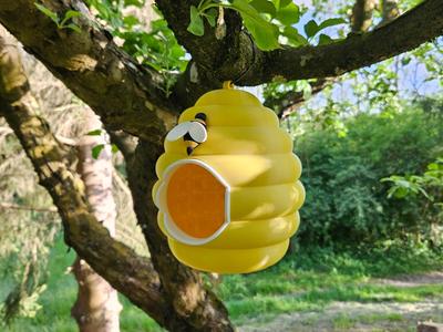 Beehive birdhouse