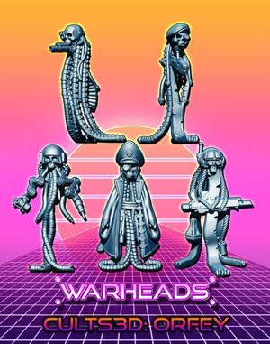 Military Mechanical Decapitated Heads!