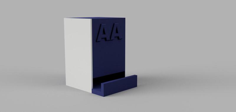 AA battery dispencer