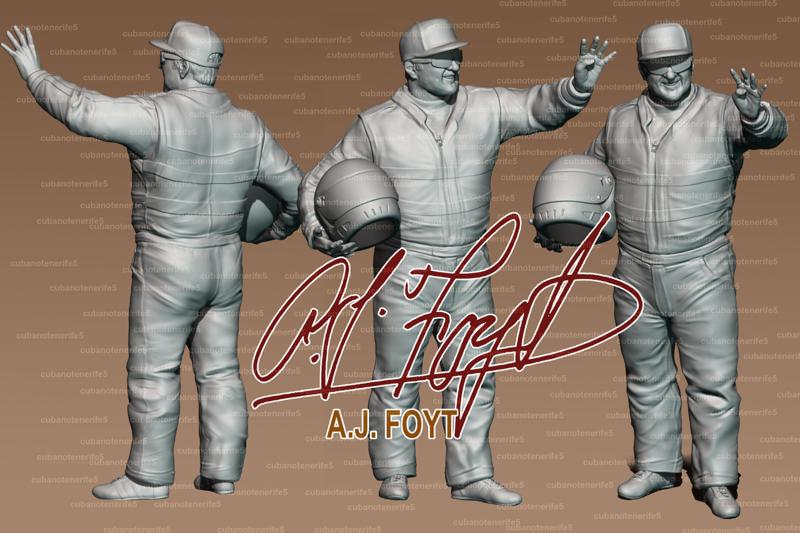 A J FOYT TRIBUTE  LAST RACE