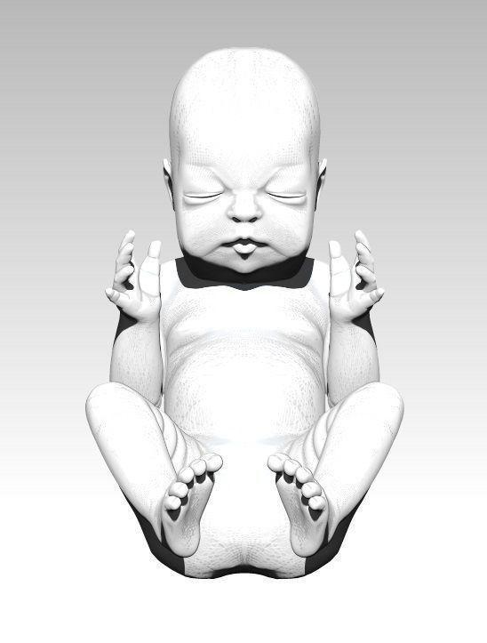 Baby solid model