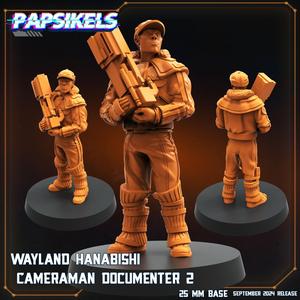 WAYLAND HANABISHI CAMERAMAN DOCUMENTER