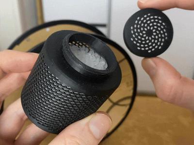 Desiccant Container GALAXY for Cardboard Spools